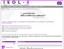 Tablet Screenshot of isol-8.ru